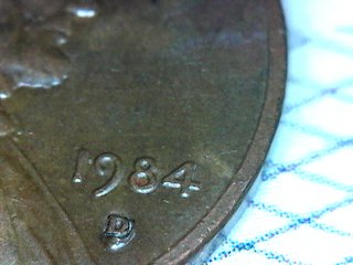 1984-D-Lincoln-Cent..this-Is-A-Strange--Looking-MM-To-Me..can-You-Help?